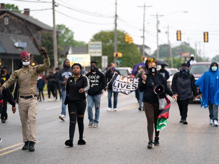 Protesting In N.C. After Andrew Brown Jr. Shooting
