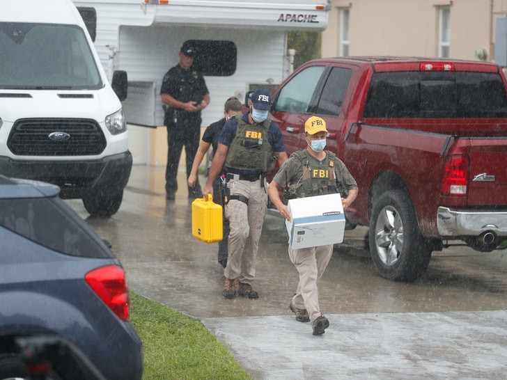 FBI Searching Brian Laundrie's Family Home