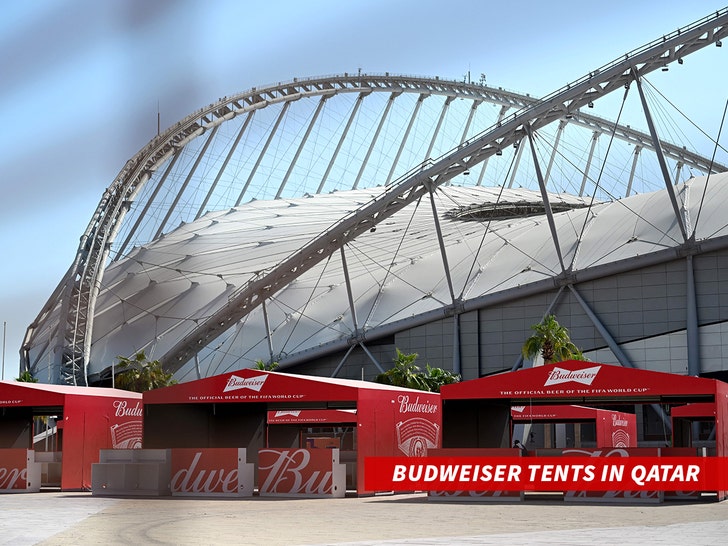 Budweiser Tents In Qatar