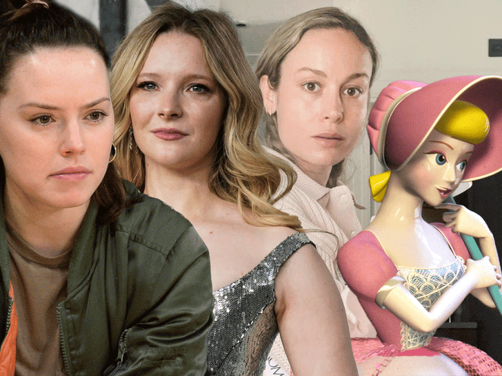 1203 daisy ridley, morfydd Clark, Brie Larson and bo peep  getty everette