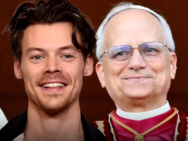 Harry Styles Pope Leo XIV Main Getty