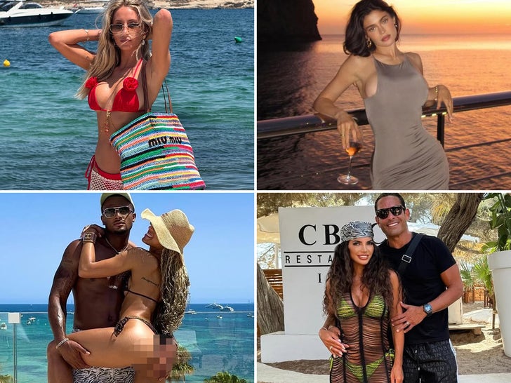 Stars Vacaying In Spain