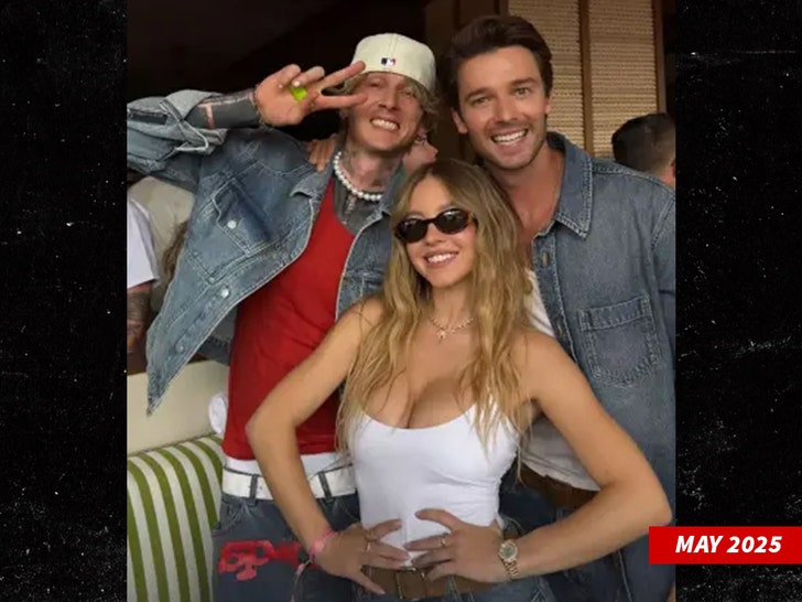 Sydney Swenny Mgk y Patrick Insta 1