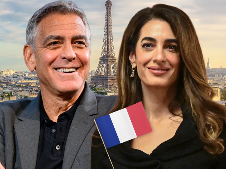 george clooney amal clooney france main getty
