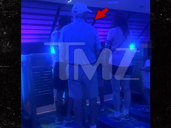 Lindsey Graham boarding Space Mountain tmz 3