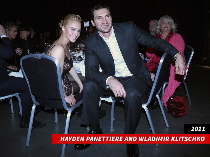 Hayden Panettiere and Wladimir Klitschko 2011 getty 1
