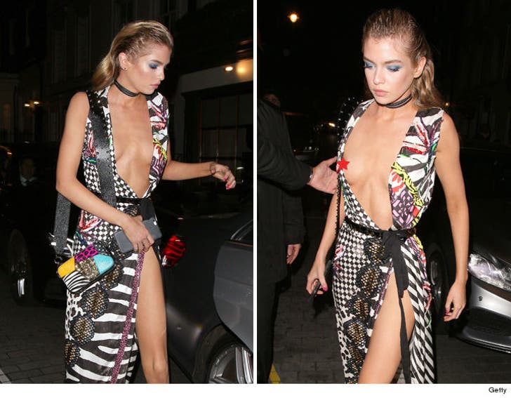 Stella Maxwell's Nip Slip