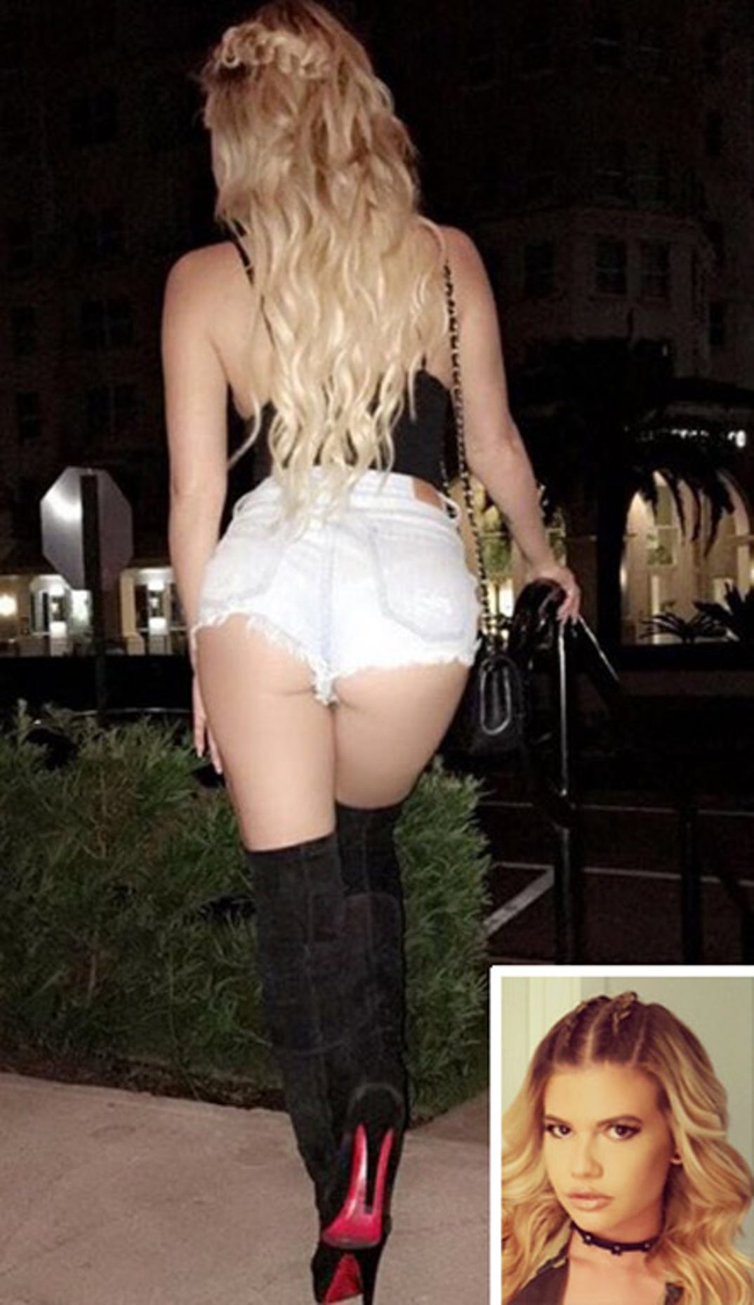 chanel west coast thigh high boots Who else does that?Secondly