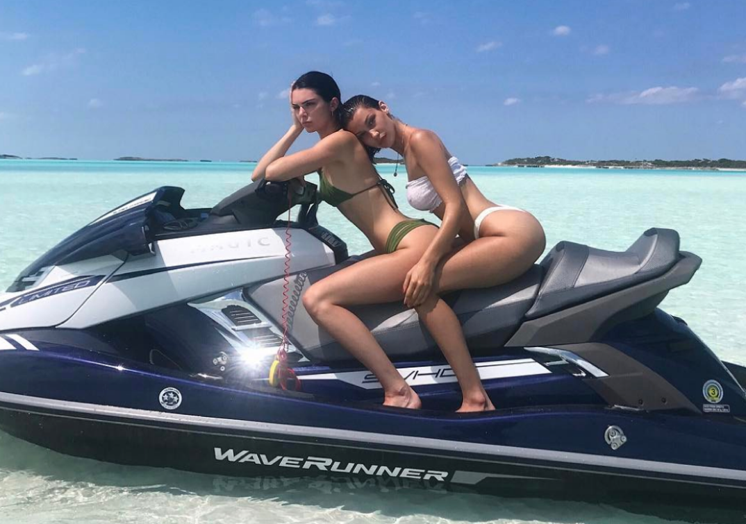 Kendall Jenner (23) vs. Bella Hadid (22)