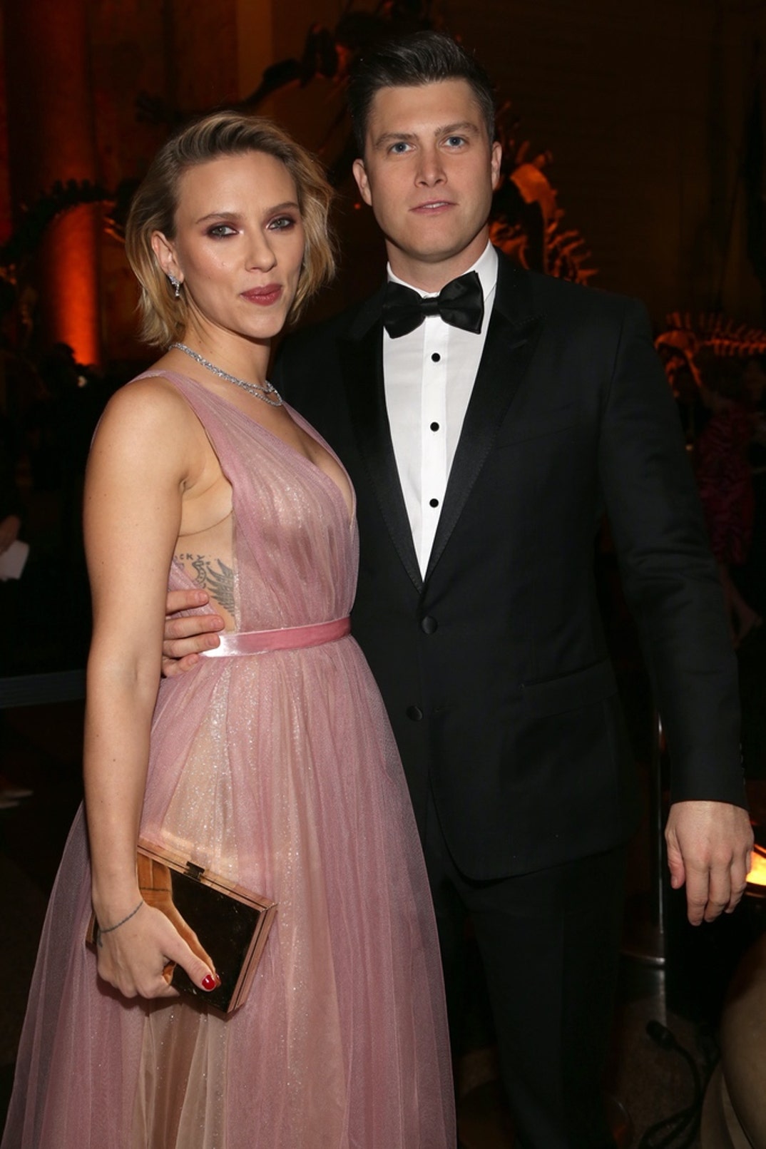 scarlett johansson colin jost photos 2