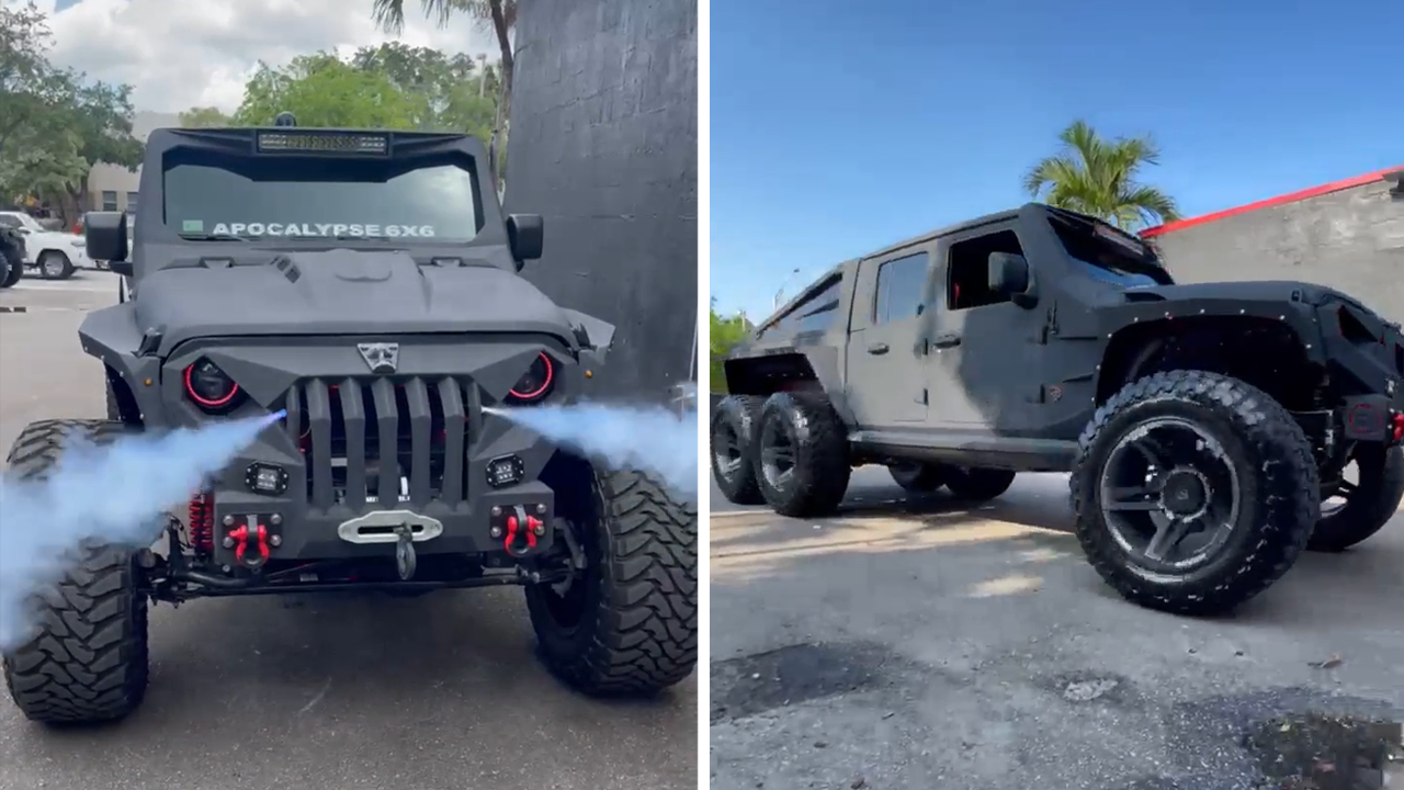 NBA Star Luka Dončić Shows Up To The Arena In His New Apocalypse Hellfire  6x6