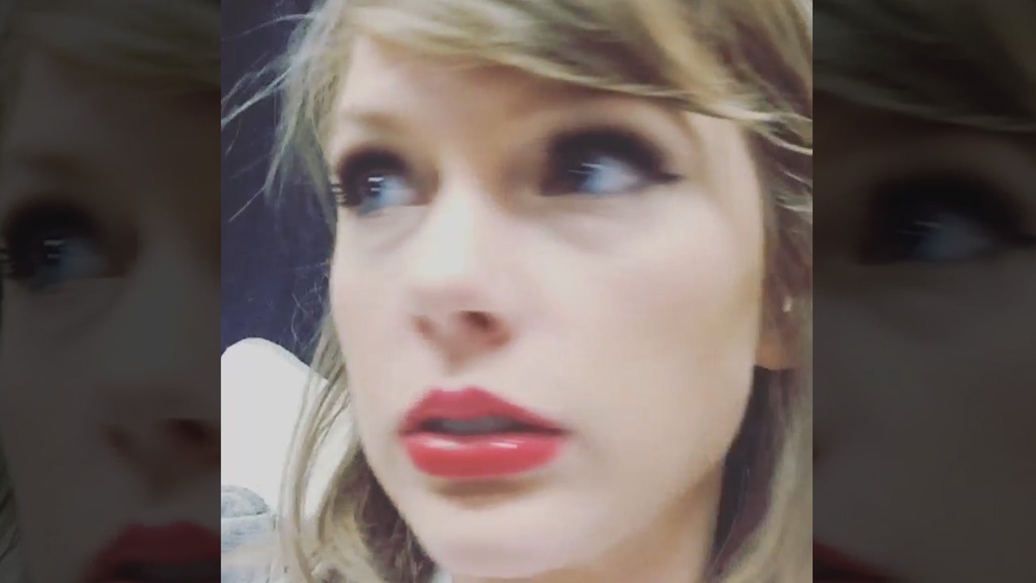 Taylor Swift Semi Naked Not Afraid During Fire Emergency Video 