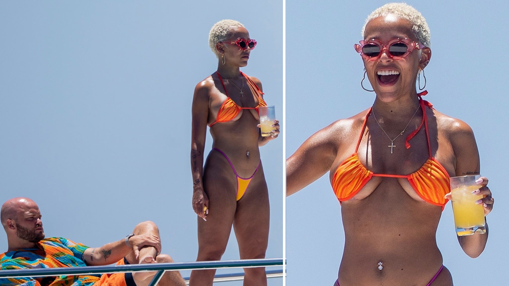 Doja Cat Packs on PDA with J.Cyrus on Yacht in Mexico