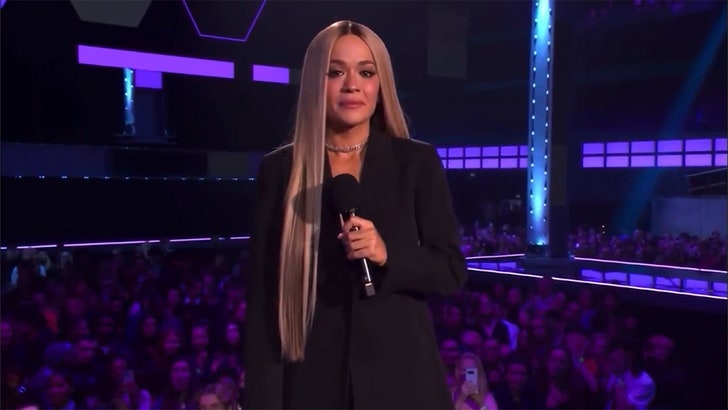 Rita Ora Chokes Up During Liam Payne Tribute at MTV European Music Awards