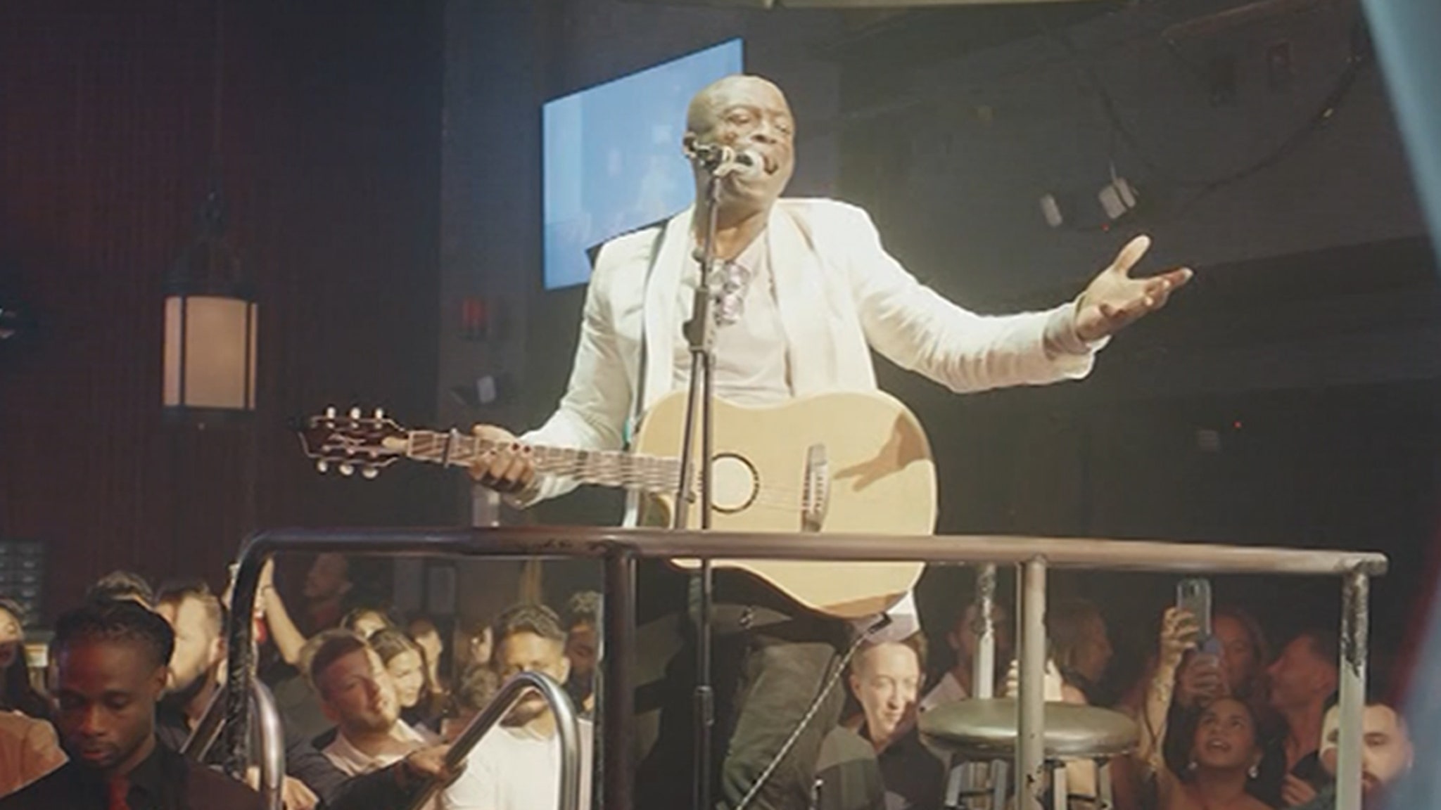 Seal Serenades Daughter at Her 21st Birthday Party in Miami