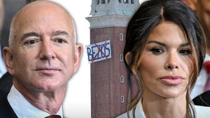 jeff bezos lauren sanchez tower sign main getty backgrid composite