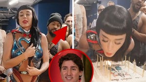 Katy Perry and Justin Trudeau