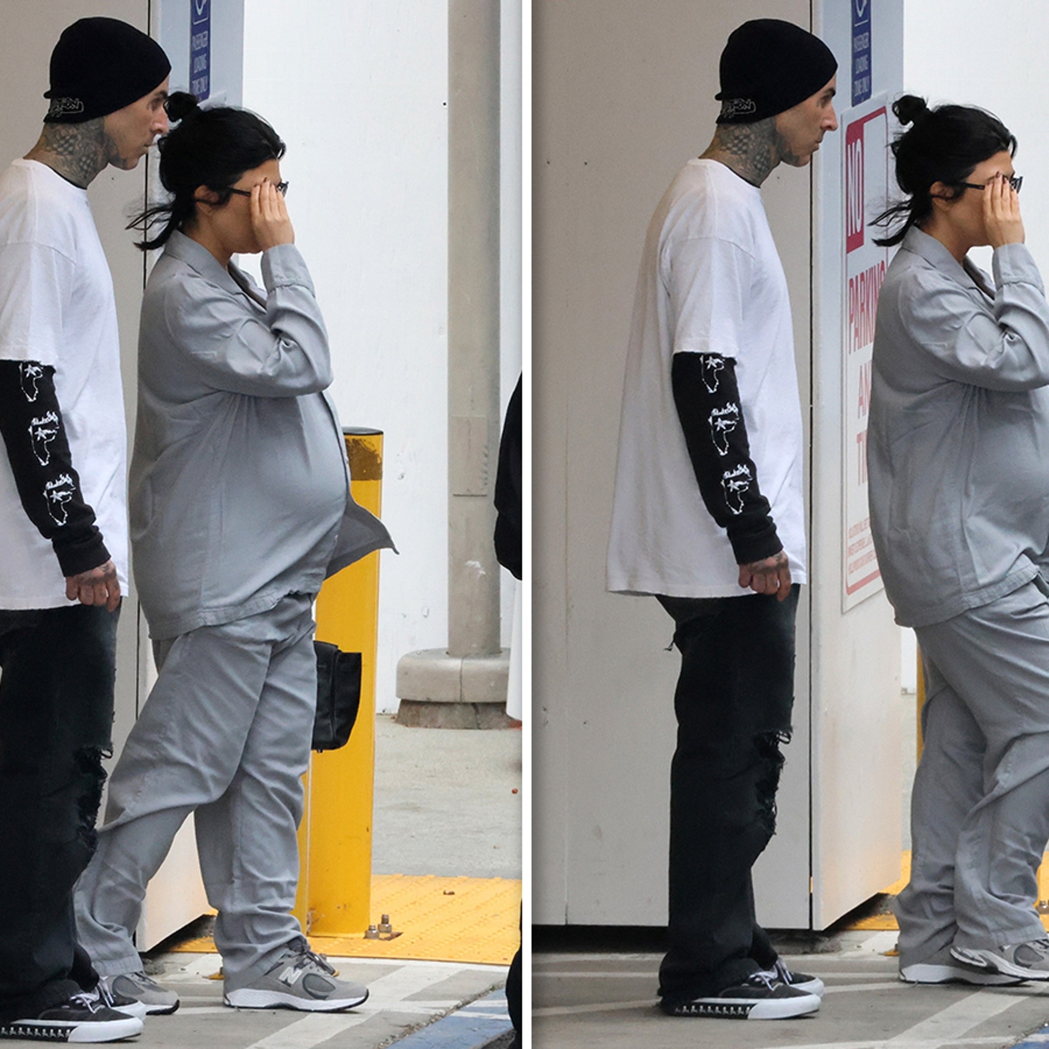 Travis Barker Leaves Hospital with Still-Pregnant Kourtney Kardashian