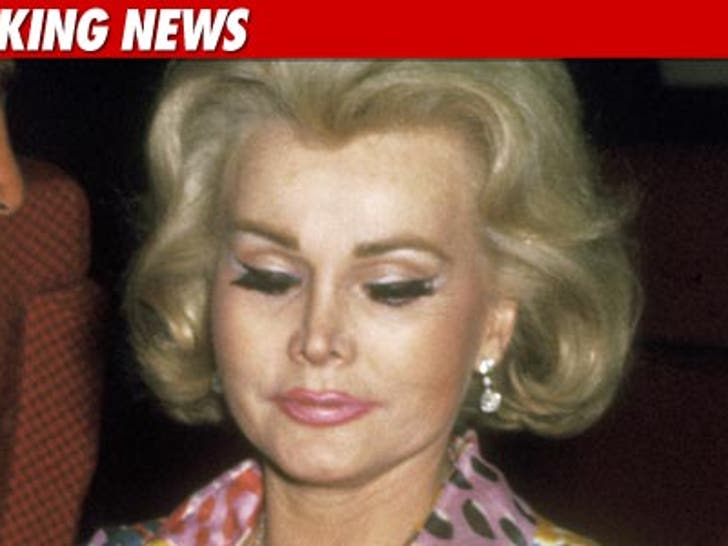 Zsa Zsa Gabor In Critical Condition 7625