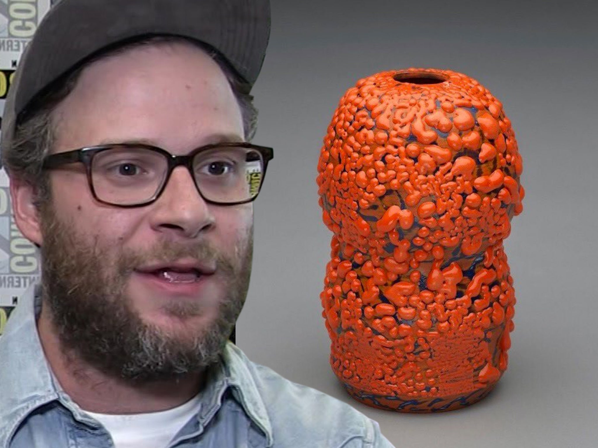 Seth Rogen says he'll trade one of his hand-made vases for Canucks' Diwali-inspired  jersey designed by Jag Nagra — Stir