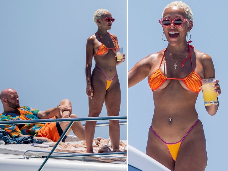 Doja Cat Packs on PDA With J.Cyrus on Yacht in Cabo