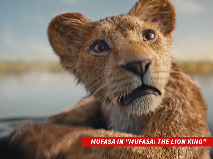 mufasa in mufasa the lion king