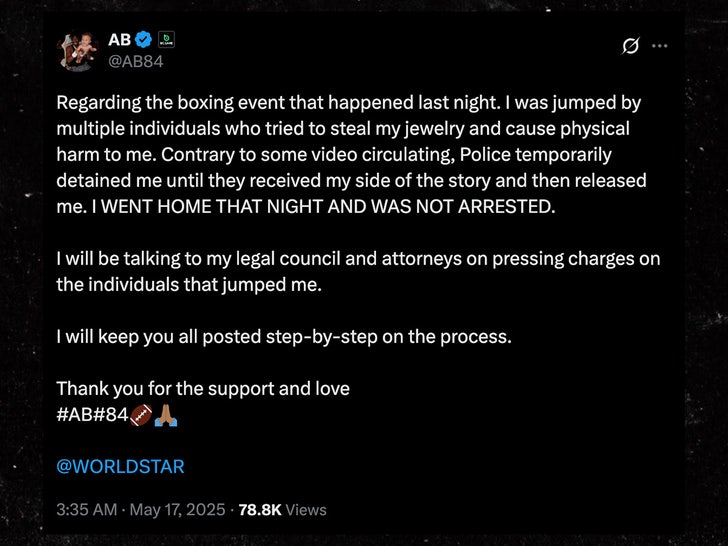 antonio brown altercation tweet sub