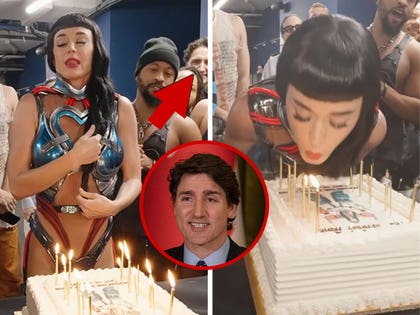 Katy Perry and Justin Trudeau