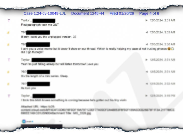 blake lively and taylor swift messages doc launch 1