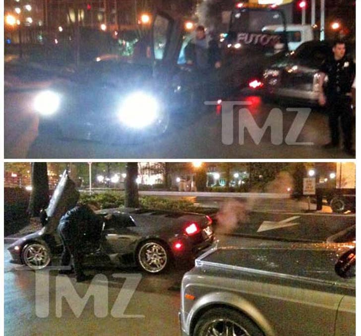 Iverson steamed when car towed 