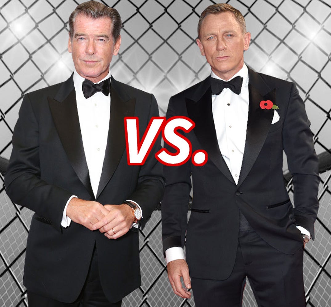Better Bond? Pierce Brosnan (62) vs. Daniel Craig (47)