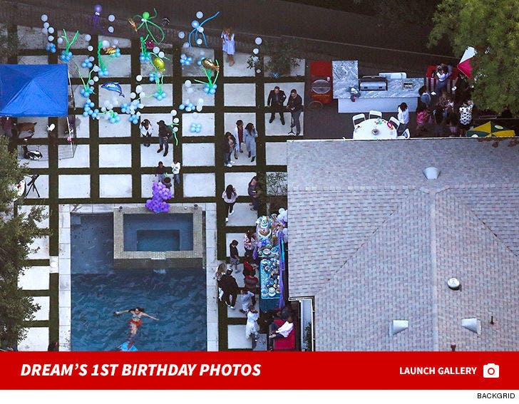 Dream Kardashian's First Birthday Party