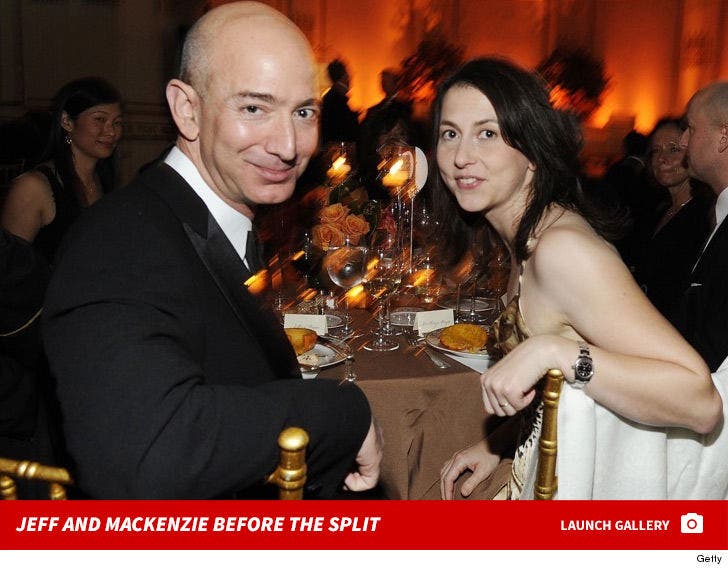 Jeff Bezos and MacKenzie Bezos -- Before The Split