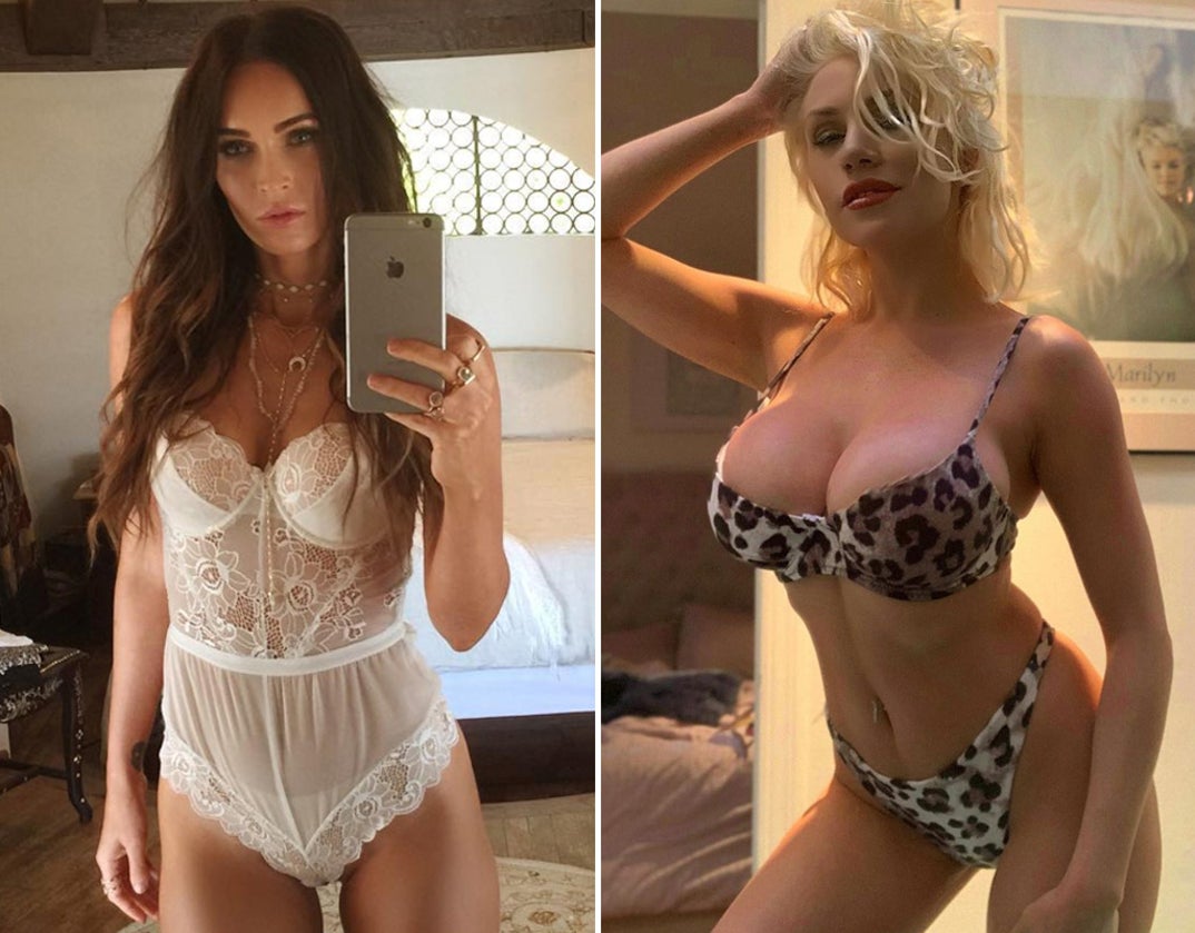 Megan Fox (34) vs. Courtney Stodden (25) -- Sexy Singles Edition