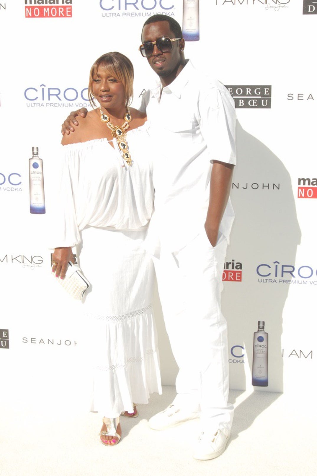 Janice Combs and Diddy