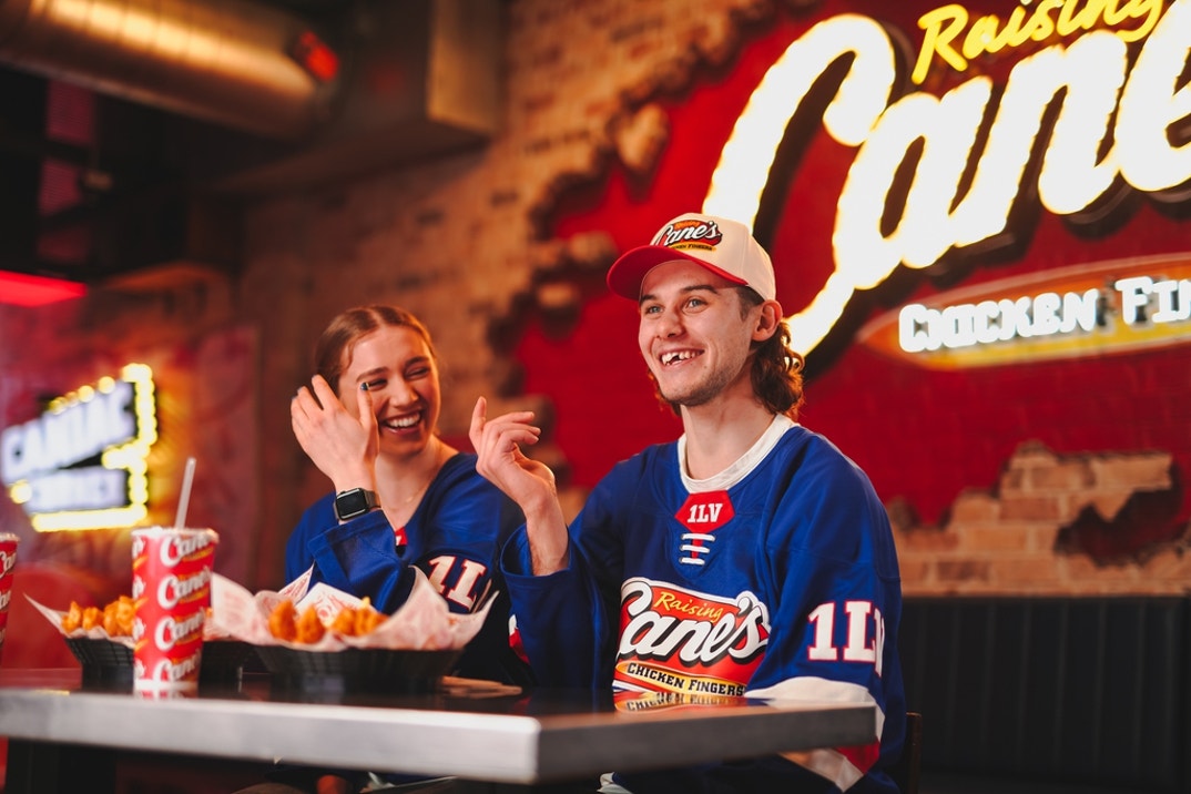 Jack Hughes Raising Canes 2