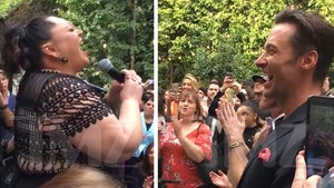 Hugh Jackman Introduces 'Greatest Showman' Singer at Party for Sports and Entertainment Stars