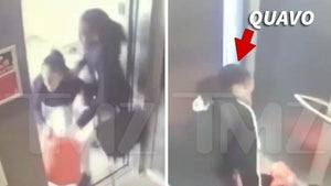 Quavo & Saweetie Physical Altercation in Elevator Caught on Video