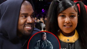 Kanye West Features Daughter North in Music Video for New 'Vultures' Song