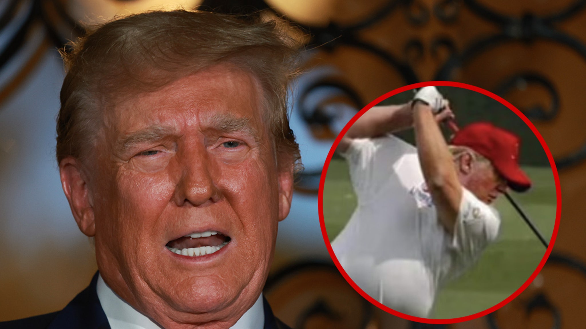 Donald Trump Attacks Portly ‘A.I.’ Images of Himself on Golf Course