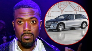 ray j and Maybach SUV