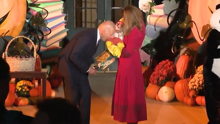 President Biden Pretends to Bite Baby in Chicken Costume, Internet Loses It