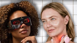 Women Using Light Therapy Beauty Tools From Amazon