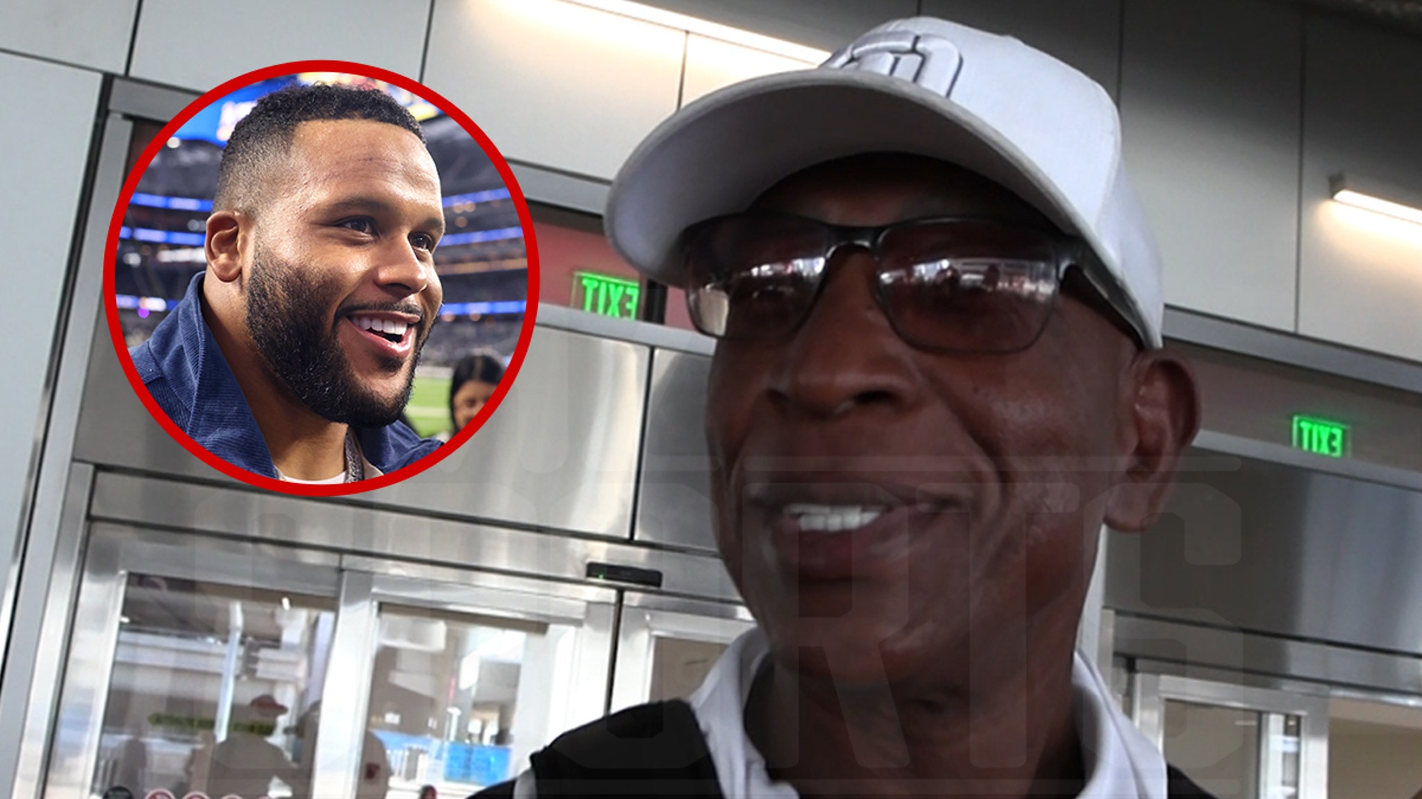 Eric Dickerson Tells Aaron Donald To Stay Retired, He Has Nothing To Prove!