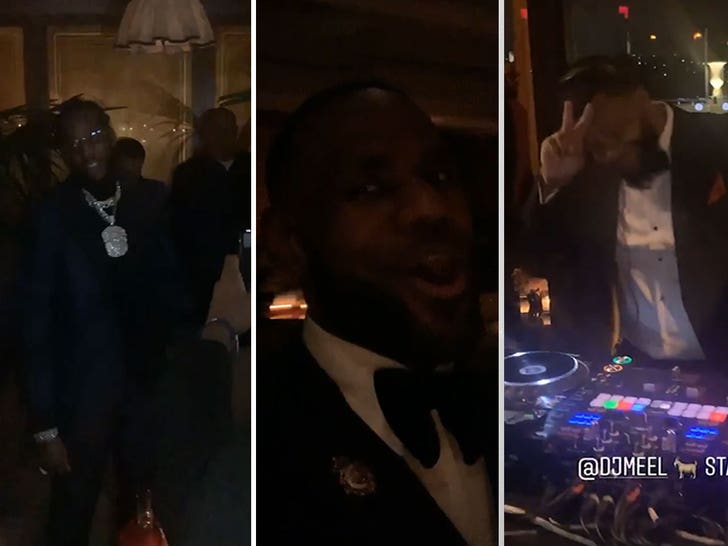 LeBron James Celebrates Th Birthday With Lakers Players