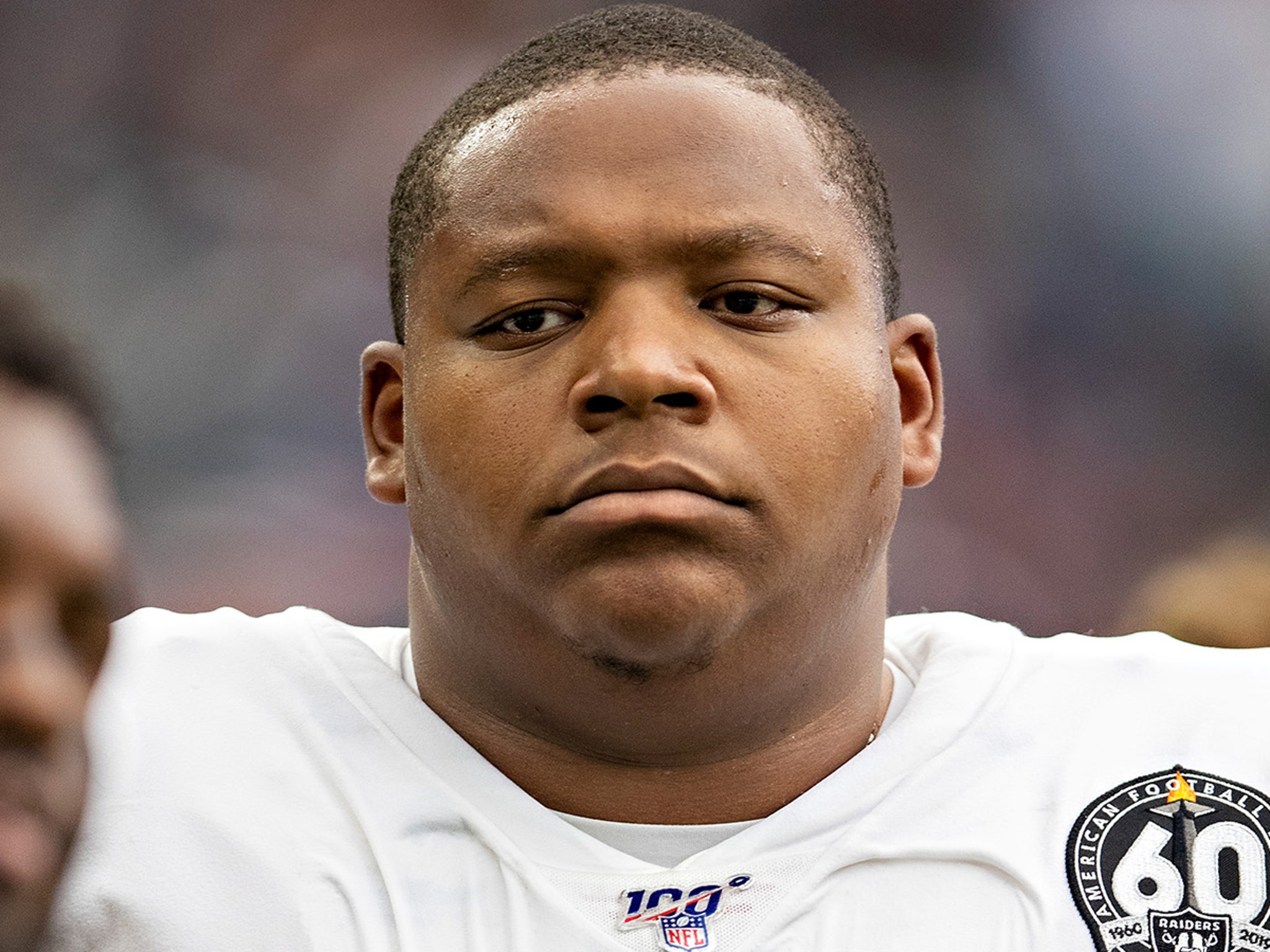 Patriots' Trent Brown 'almost died' after IV mishap with Raiders