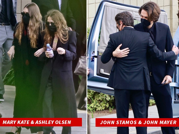 Olsen twins john stamos funeral