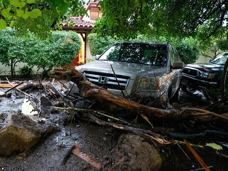 Rain Causes Damage Throughout Los Angeles
