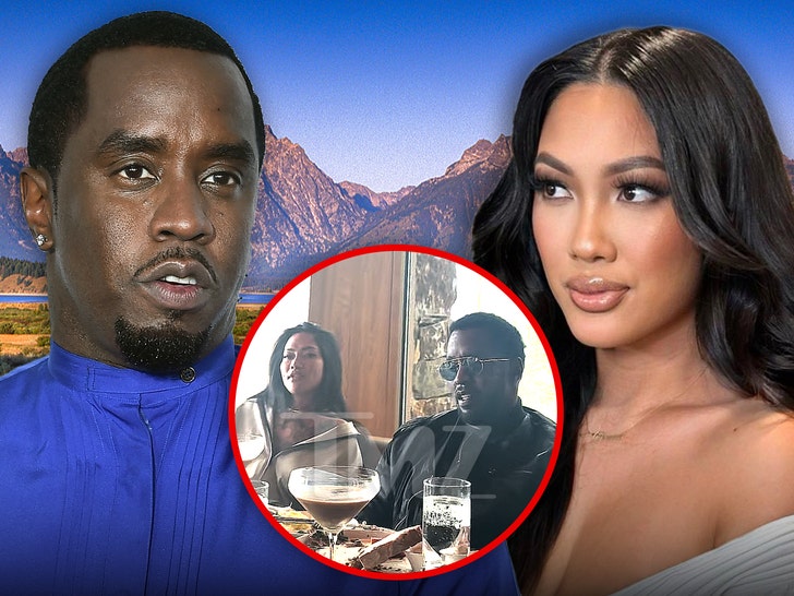 Diddy passou férias no Fancy Wyoming Resort meses antes da prisão e discutiu com uma mulher