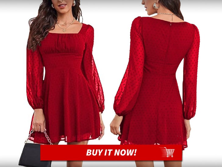 LYANER-Women's-Polka-Dots-Dress-MAIN